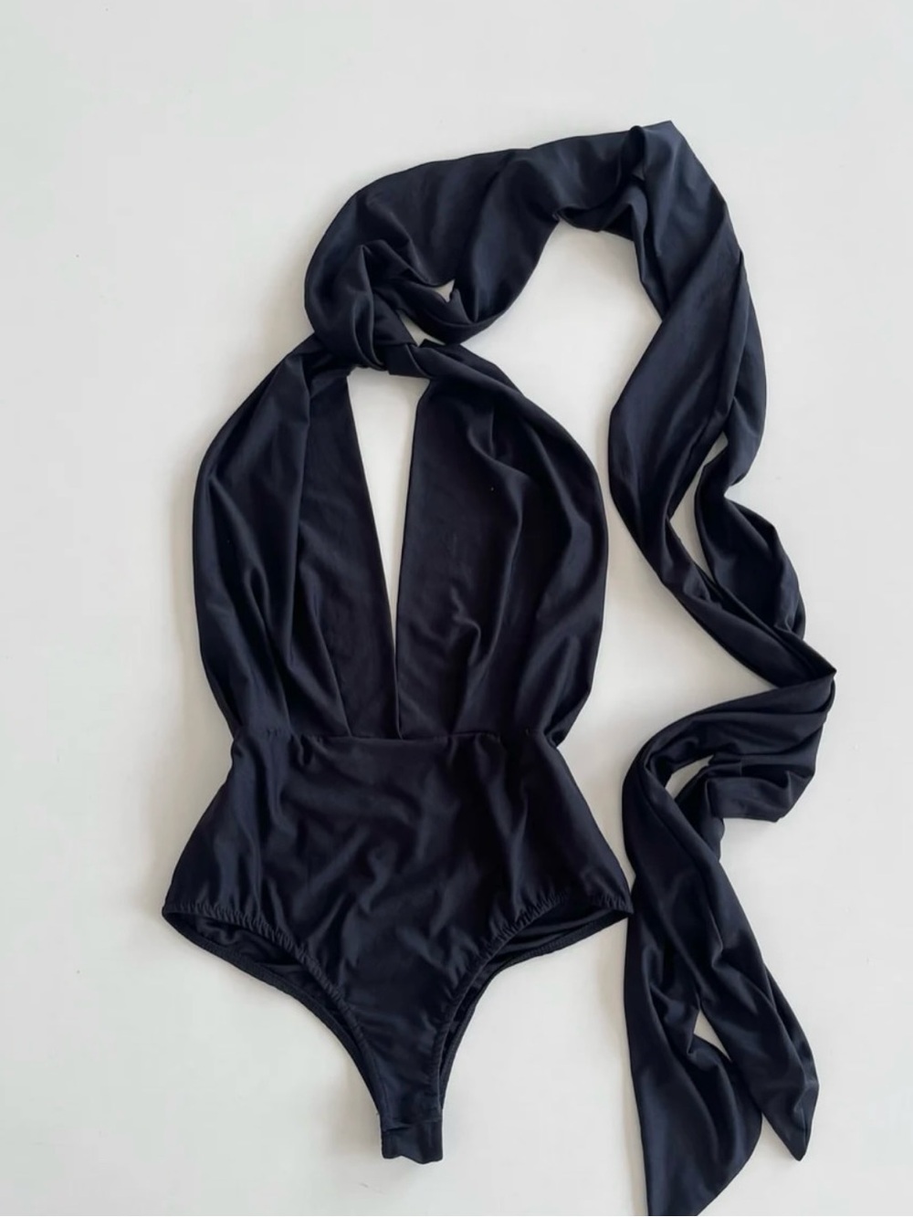 Black One-Piece Bodysuit